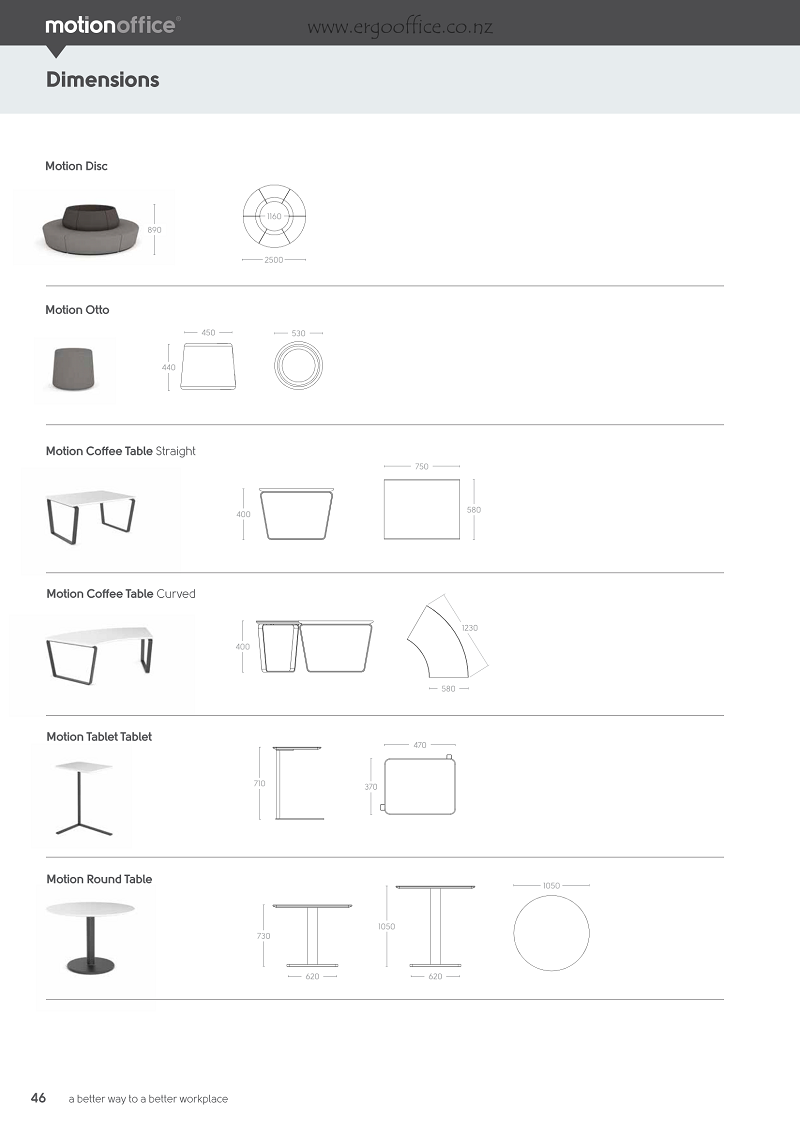 MotionOffice Product Selector  Ergo 17 E Page 46